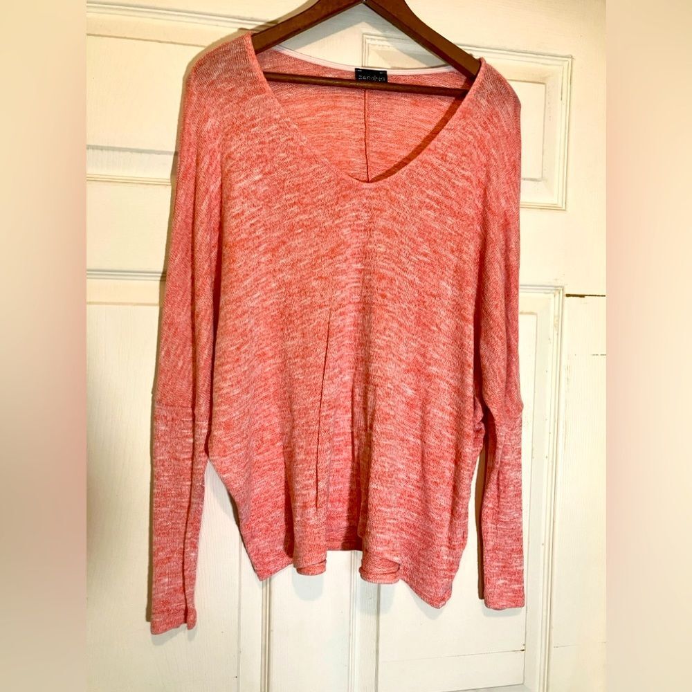 Zenobia, V-neck, lightweight sweater, excellent condition, size 2X